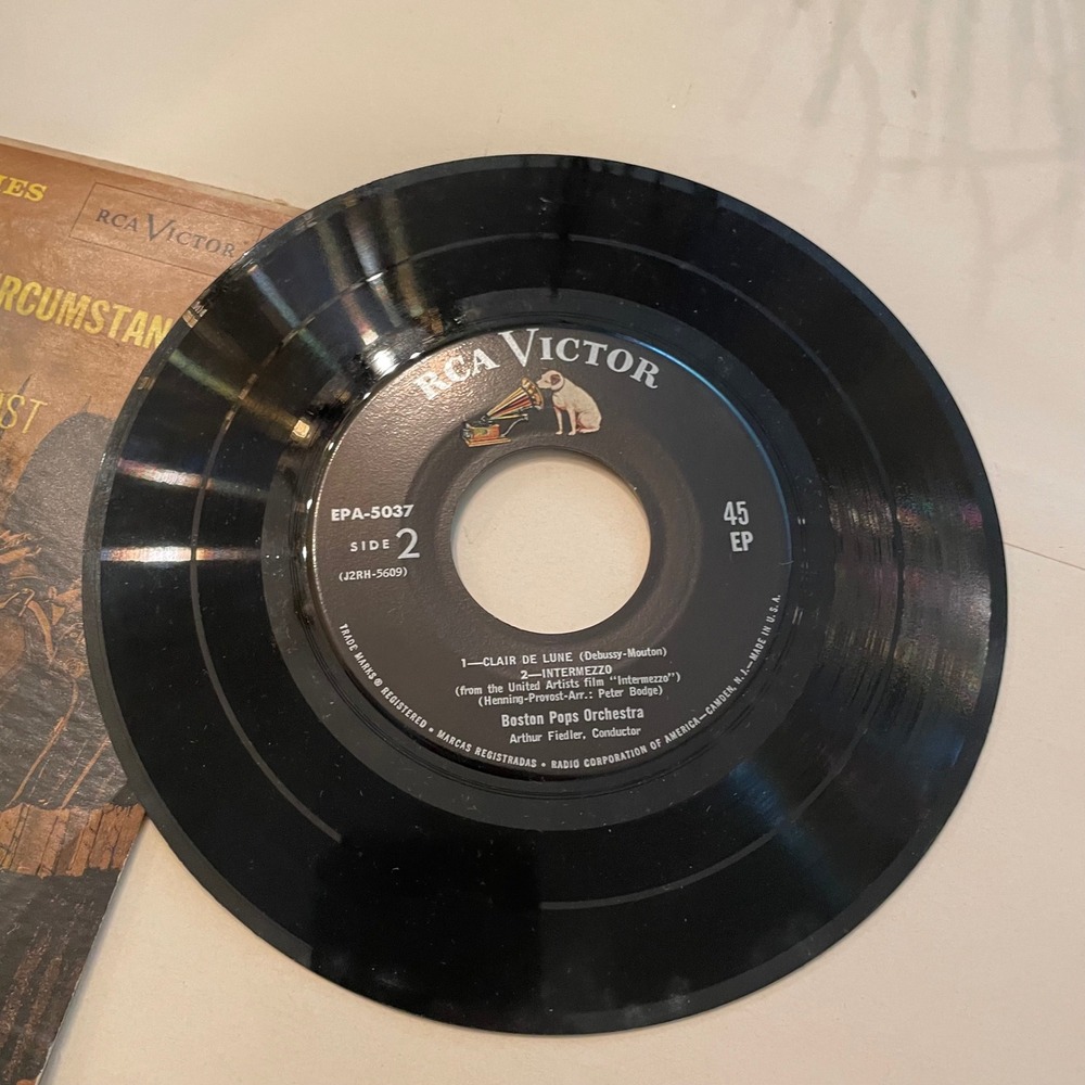 Arthur Fiedler Boston Pops RCA Victor Gold Standard 45 EP Record - Picture 4 of 4